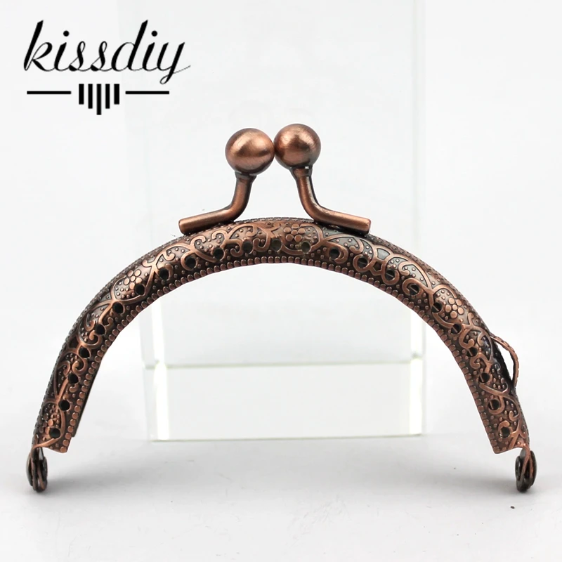 KISSDIY 20 шт./лот DIY 8 5 см элегантный пресс смешанный цвет металлический кошелек рамка