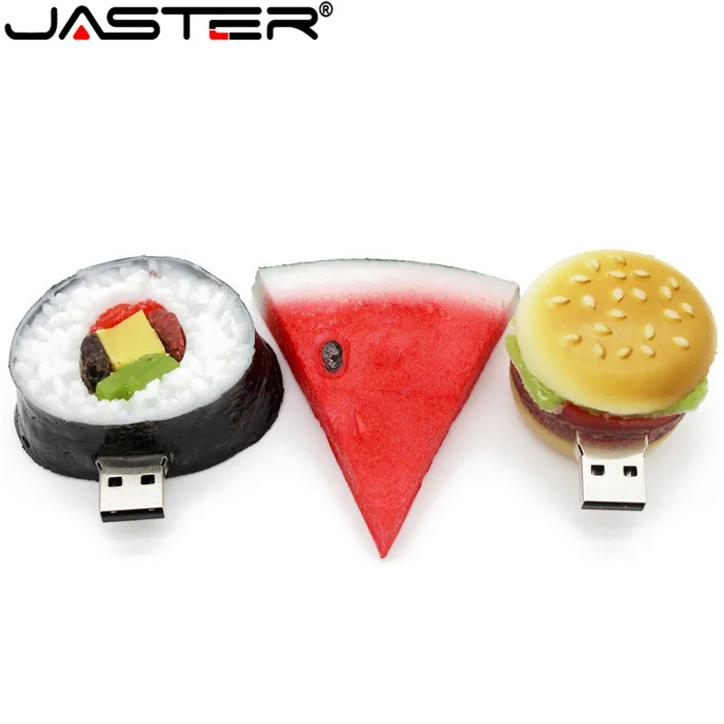 JASTER оптовая продажа сэндвич зеркало с форме печенья USB флэш накопитель Конфеты