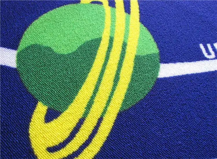 Коврики для спальни развивающие галактические планеты Звёздные ковры веселые