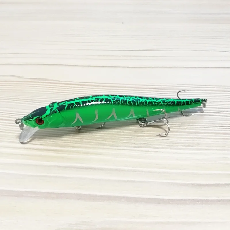 B085-A Sealurer Minnow рыболовные приманки 11,5 см 13 г воблер плавающий 6# тройной крючок искусственный Pesca жесткая приманка свимбейт кренкбейт 5 цветов - Цвет: B085-A