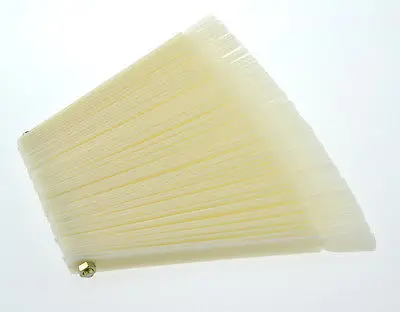 Elite99 50 шт/Партия Накладные наконечники для ногтей натуральный цвет веер пальцев