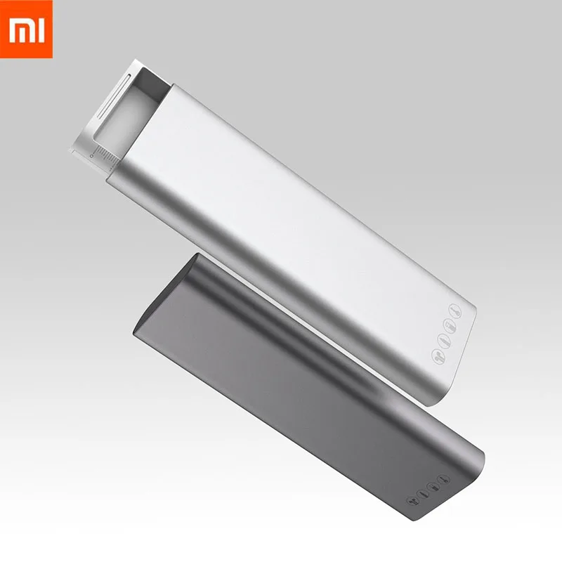 Xiaomi Mijia металлическая коробка для канцелярских принадлежностей MIIIW портативный чехол-карандаш для наушников Кабельный органайзер алюминиевый корпус кнопочный переключатель для школы и офиса