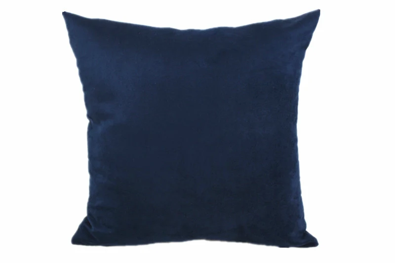 dark blue ; зимняя обувь, Заказные ботинки 40/45/50/55/60/65 см 22 Цвета полиэстер замша простая окрашенная подушка крышка HT-PSUDC-01 - Цвет: dark blue