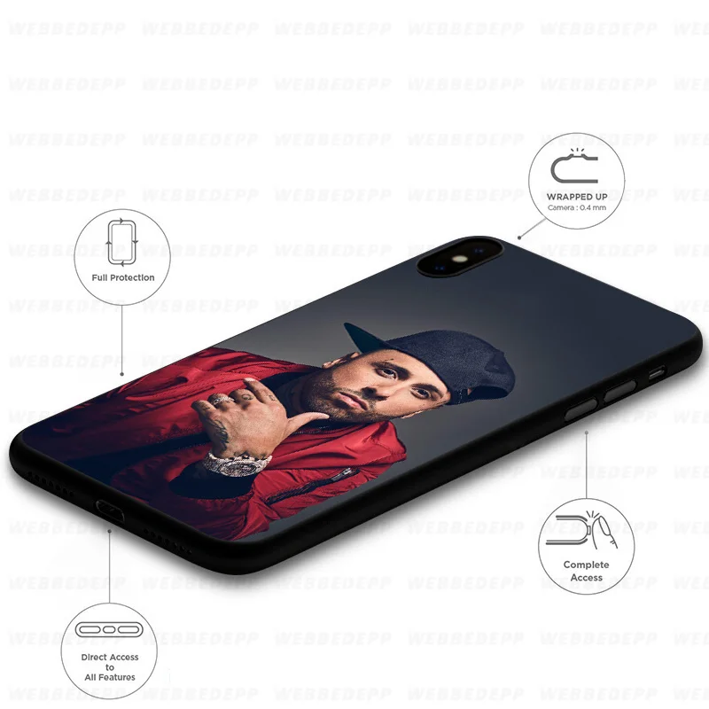 Мягкий силиконовый чехол WEBBEDEPP Nicky Jam Для iPhone 11 Pro Xr Xs Max X или 10 8 7 6 6S Plus 5 5S SE Case |