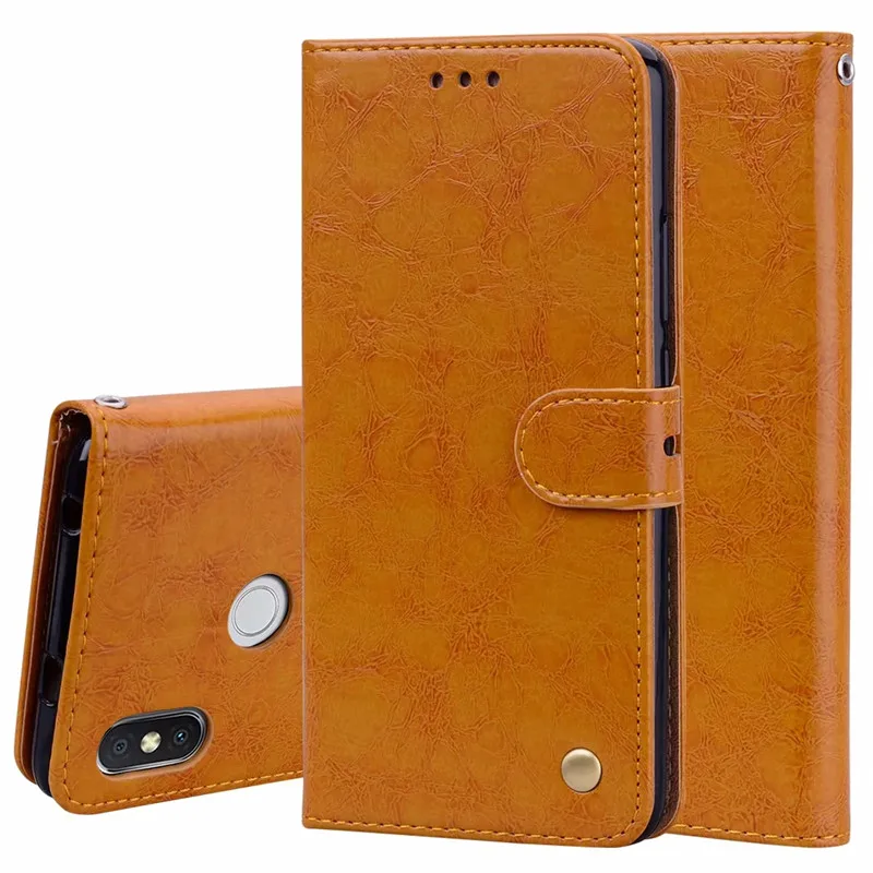 Redmi S2 Holder PU Leather For Xiaomi 6 A1 5X A2 6X Wallet Case Note 5A Pro 5 plus Phone Cover pro 3S | Мобильные телефоны и