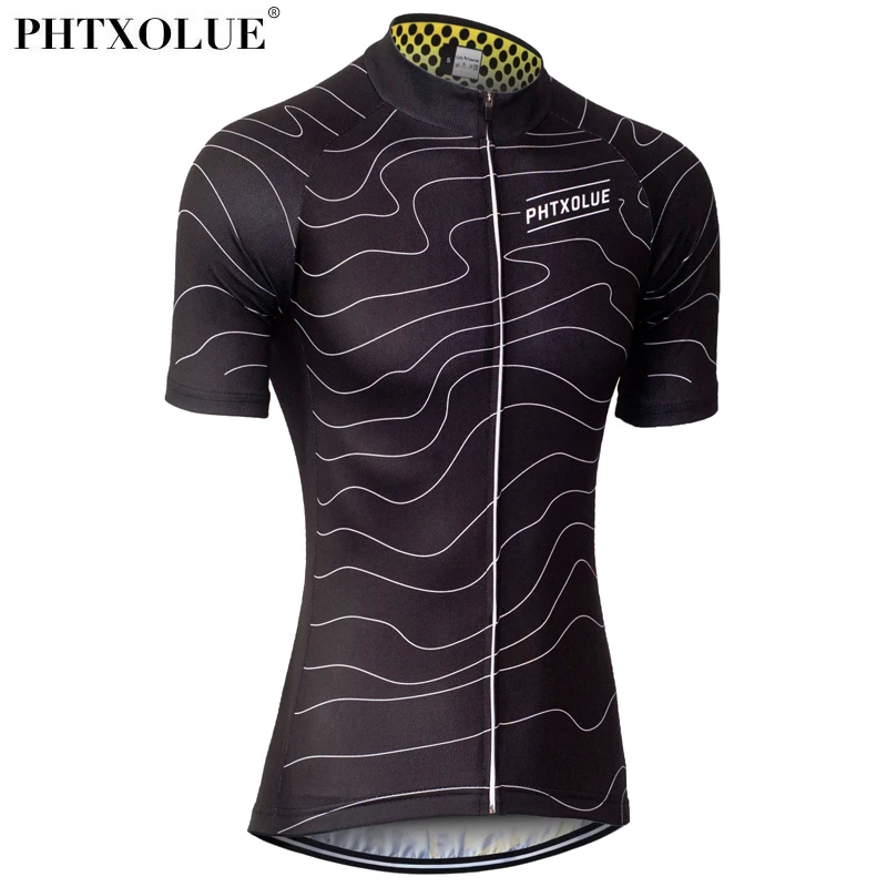 Phtxolue, Женская велосипедная майка, летняя, черная, белая, Mtb, для горного велосипеда, Джерси, одежда, рубашка, одежда для велоспорта, QY0343