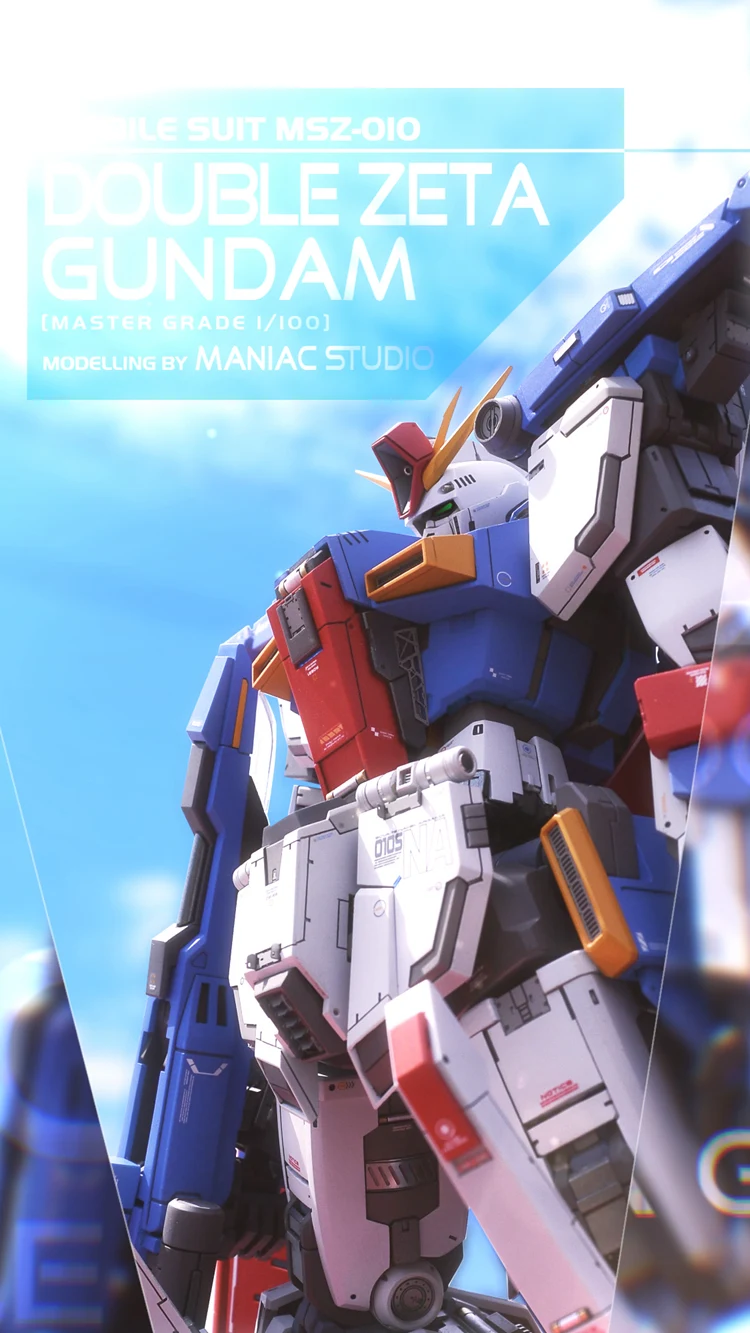Maniac Studio GK повторный комплект для MG 1/100 набор мобильного телефона моделей ZZ Zeta Gundam