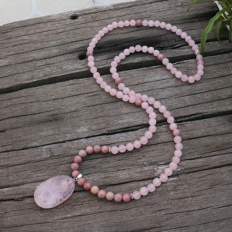 8 мм бусы из натурального камня Rhodrochrosite нежно-розовый любовь наборы джапамала