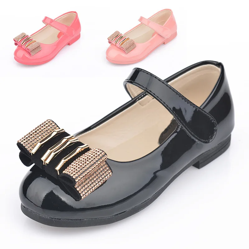 2015 Весной и Осенью новый Корейский обувь для девочек золотой пряжкой Горный