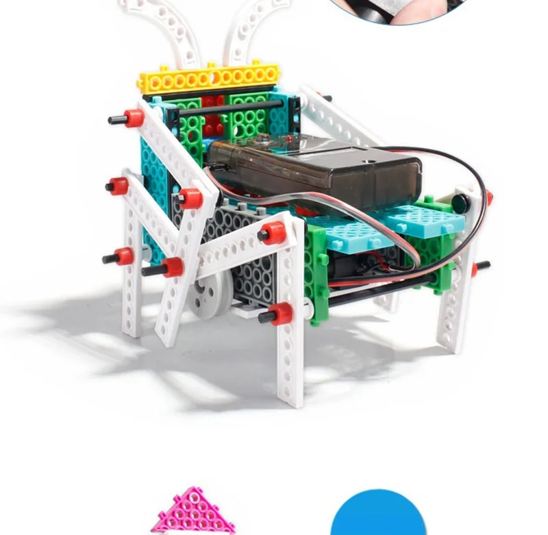 RC робот игрушки 4 в 1 237 шт DIY составное здание Блоки Танк воин Гоночная машина дистанционного управления игрушки Детские Стволовые развивающие игрушки