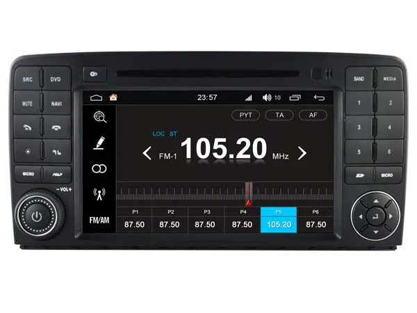 S190 Android 7.1 car dvd gps For Benz R class R320 R350 R500 2006-2013 Car Audio player navigation head unit device BT WIFI 3G | Автомобили