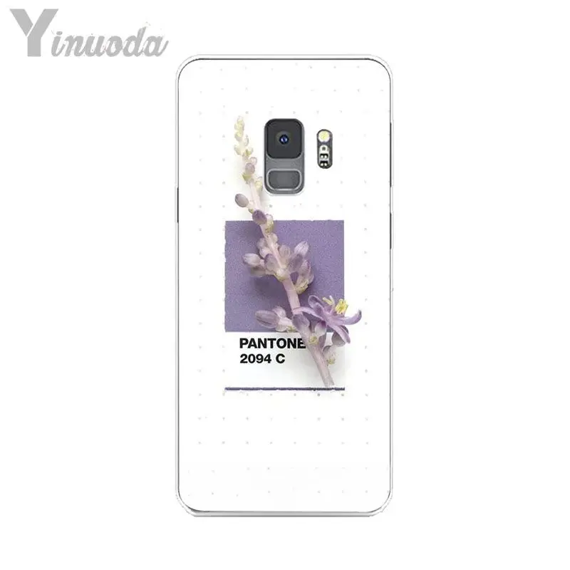Высококачественный чехол Yinuoda Pantone для телефона Samsung S5 S4 S3 S7 edge S9 Plus S8 plus S6 |