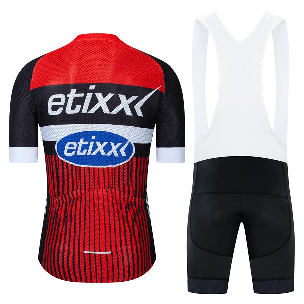 Комплект для велоспорта ETIXXL 2021 Pro велосипедная форма летние мужские комплекты из