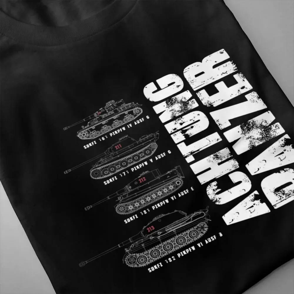 For Men ACHTUNG PANZER T Shirt tank Fashionable Tee O-neck Alicedream 100% Cotton Plus szie | Мужская одежда