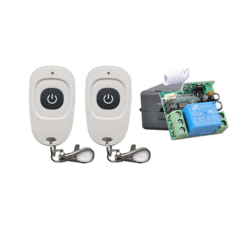 AK-RK01-12 светильник ель света DC 12v 10A реле 1CH wireless RF переключатель системы