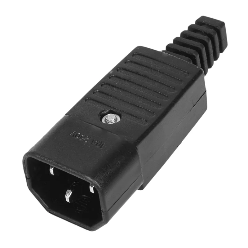 5 шт. IEC 320 C14 адаптер питания кабель штепсельная вилка rewirable разъем 3Pin штекер |