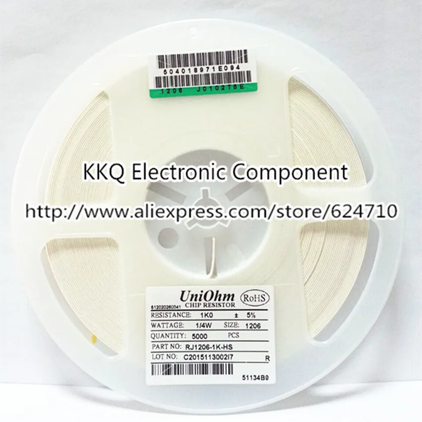 100 шт./лот 5% 1206 4.7R 47R 470R 4 7 K 47K 470K 5.1R 51R 510R 5 1 51K 510K SMD 3 2x1 6 мм | Обустройство дома