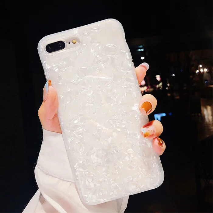 i LOVECOM Dream Conch чехлы для iPhone 11 Pro Max XR XS Max 6 6S 7 8 Plus X мягкий IMD полный корпус фиолетовый телефон задняя крышка Coque подарки - Цвет: i