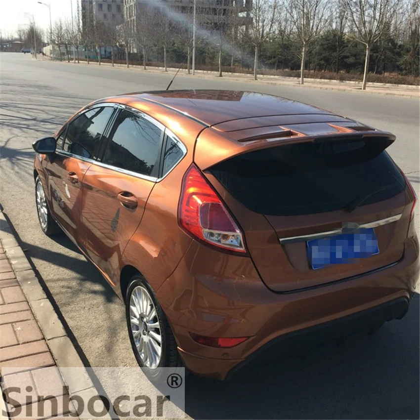 Задний спойлер из АБС пластика для Ford Fiesta 2009 15|Спойлеры и крылья| |