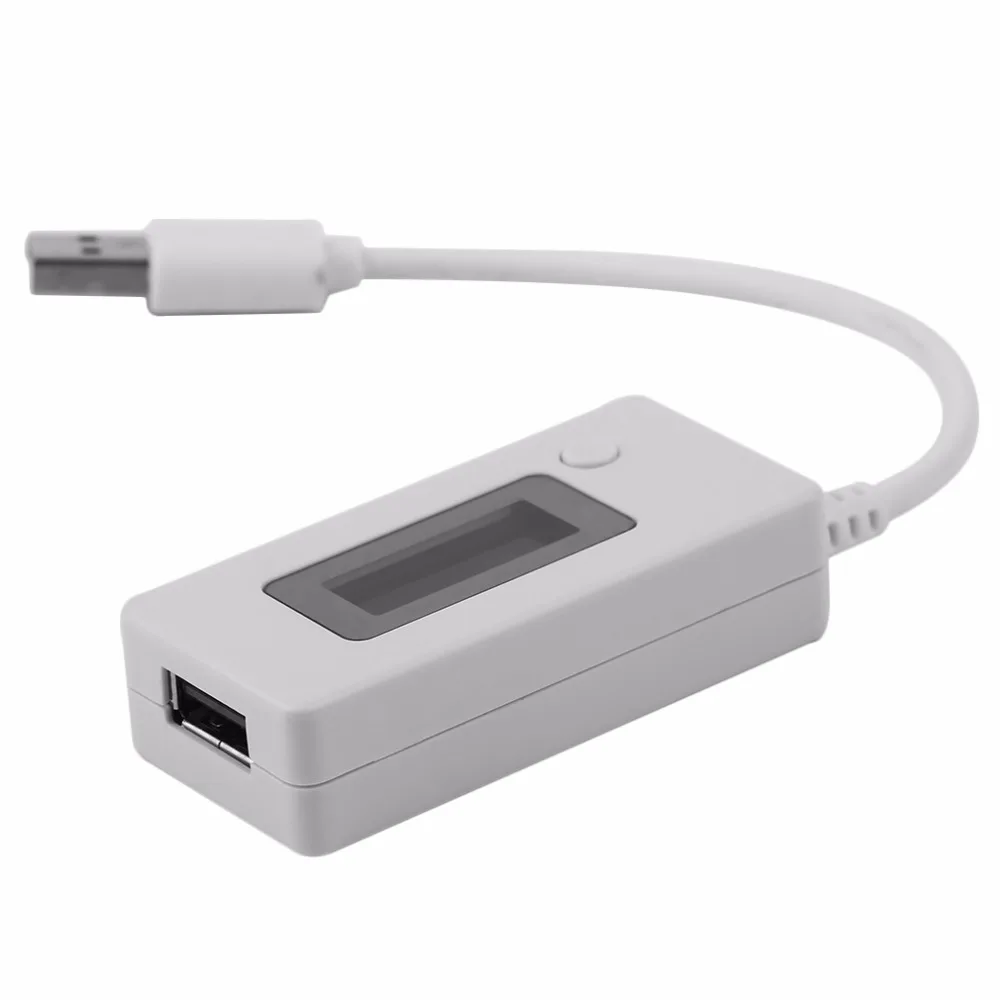 Профессиональный ЖК дисплей USB Mini Напряжение и Ток Монитора тестер детектор