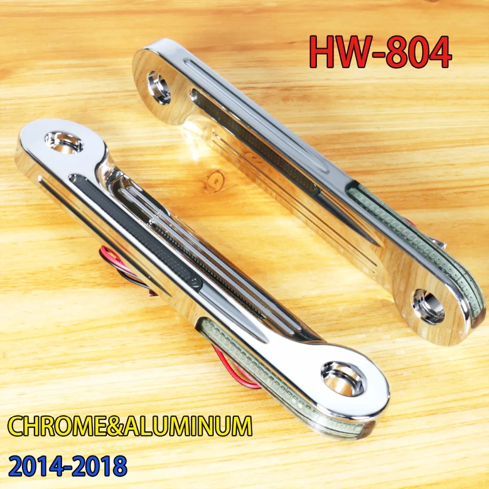Передние алюминиесветодиодный кронштейны для поворотных сигналов Harley Touring Electra