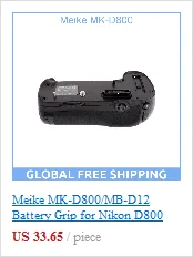 Meike MK-550DL батарейный блок с ЖК-дисплеем для Canon 550D 600D 650D 700D BG-E8+ 2x LP-E8 батарея