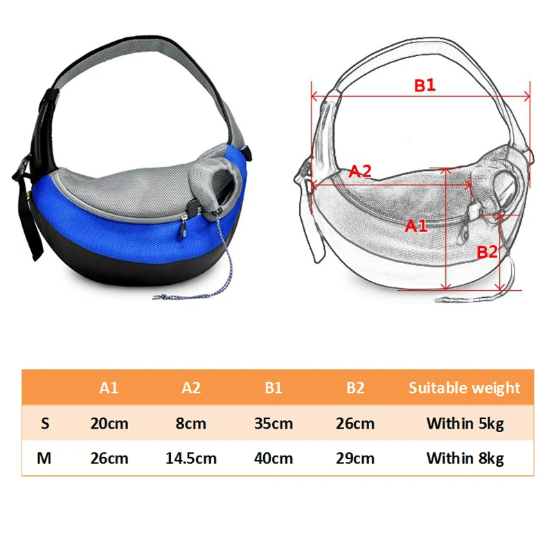Переноска для домашних животных сетчатая дышащая Сумка тоут на плечо