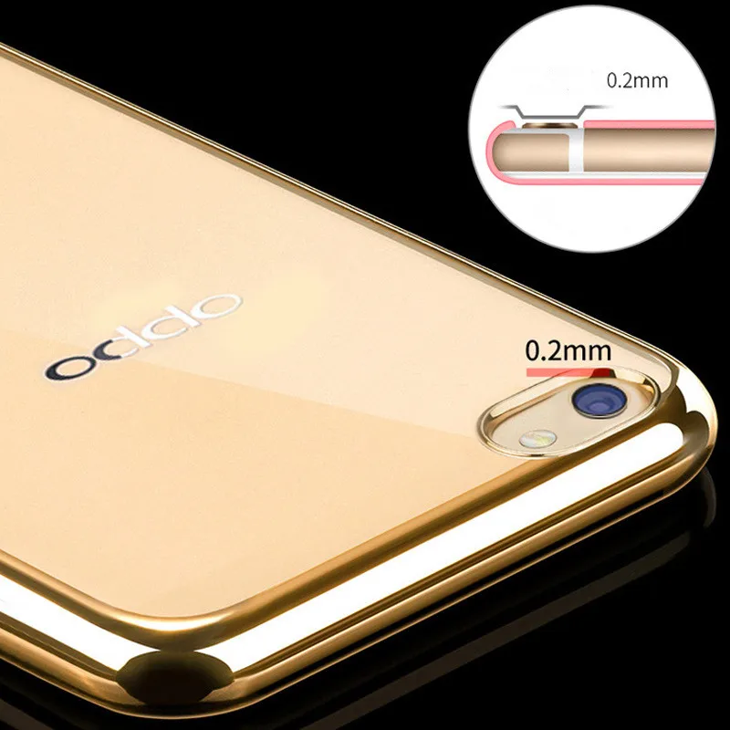 ZUCZUG чехол для OPPO R7 A33 R9 Королевский роскошный стиль металлизированный