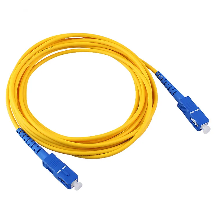 5 шт./лот м SC/UPC SC/оптический патч корд оптоволоконный FTTH оптического волокна SM SX 2 0
