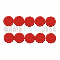 10 pcslot 72mm orange air hockey replacement pucks for game tables accessories