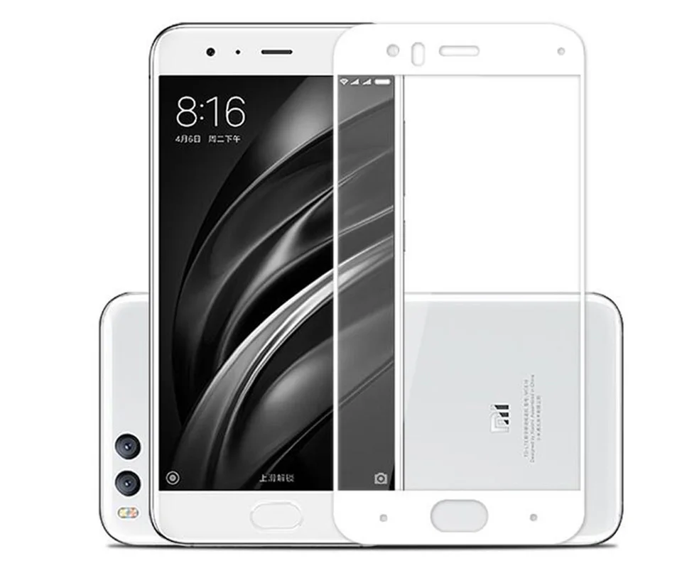 Wangcangli закаленное стекло для Xiaomi Mi 6 Glass 9 H твердость мобильного телефона защитная