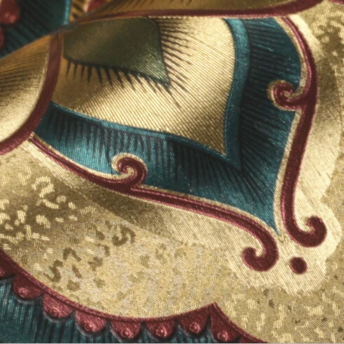 Роскошные золотые обои в стиле Ближнего Востока рулон модные художественные