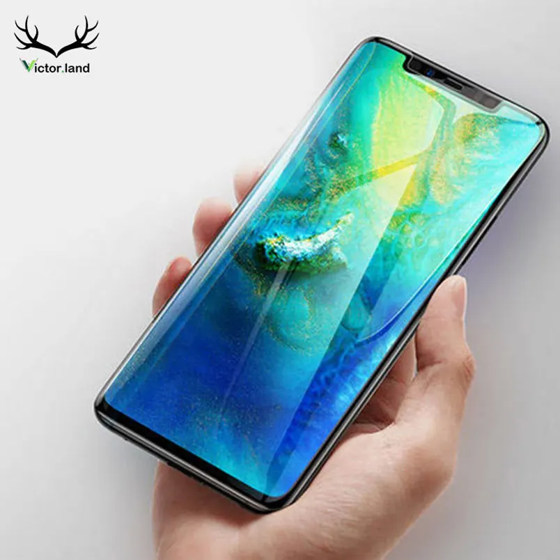 6D защита для экрана с изогнутыми краями полное покрытие закаленное стекло Huawei mate