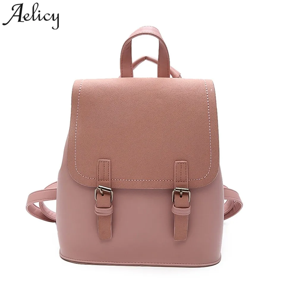 Aelicy, женские кожаные рюкзаки, винтажная женская сумка на плечо, дорожная женская сумка, Mochilas, школьные сумки для девочек, Sac a Dos