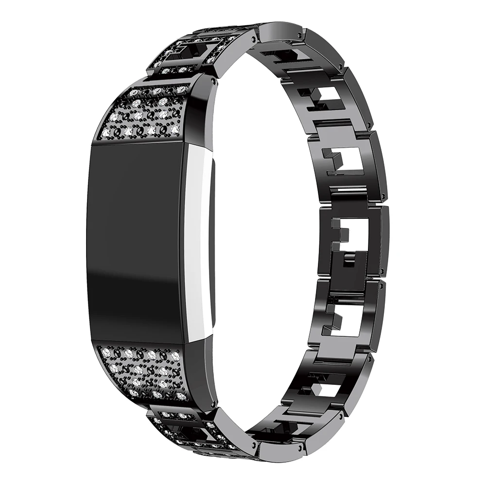 Браслет из нержавеющей стали с кристаллами для часов|wristband strap|band wrist bandsbracelet smart band