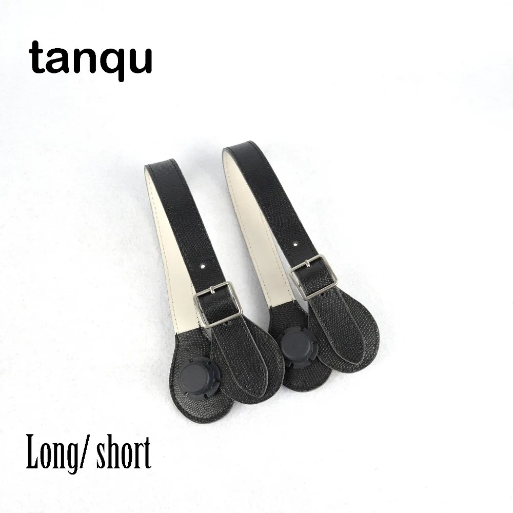 Новая длинная короткая искусственная ящерица TANQU плоские ручки для Obag