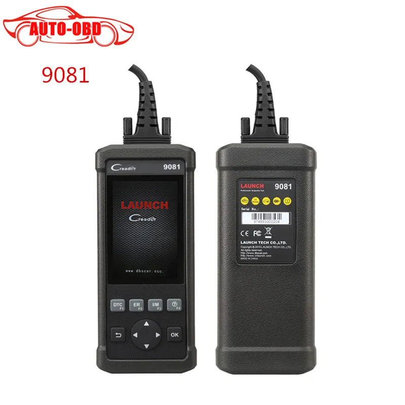 Старт DIY сканер Creader 9081 полный OBD2 сканер/сканирования инструмент диагностики OBDII +