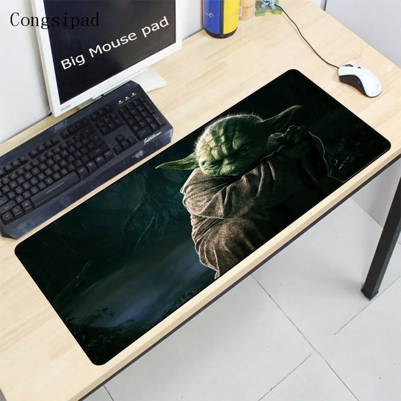 300X800X2MM Congsipad Star War Yoda большой игровой коврик для мыши Коврик для клавиатуры Настольный коврик для компьютера ноутбук коврик для мыши Коврик для мыши - Цвет: 300X800X2MM