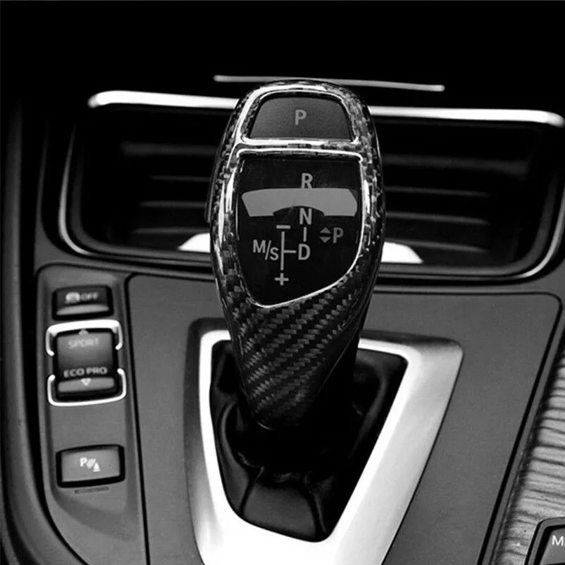 Углеродное волокно для BMW F20 F30 F25 F26 F15 1 2 3 4 серии ручка переключения передач крышка