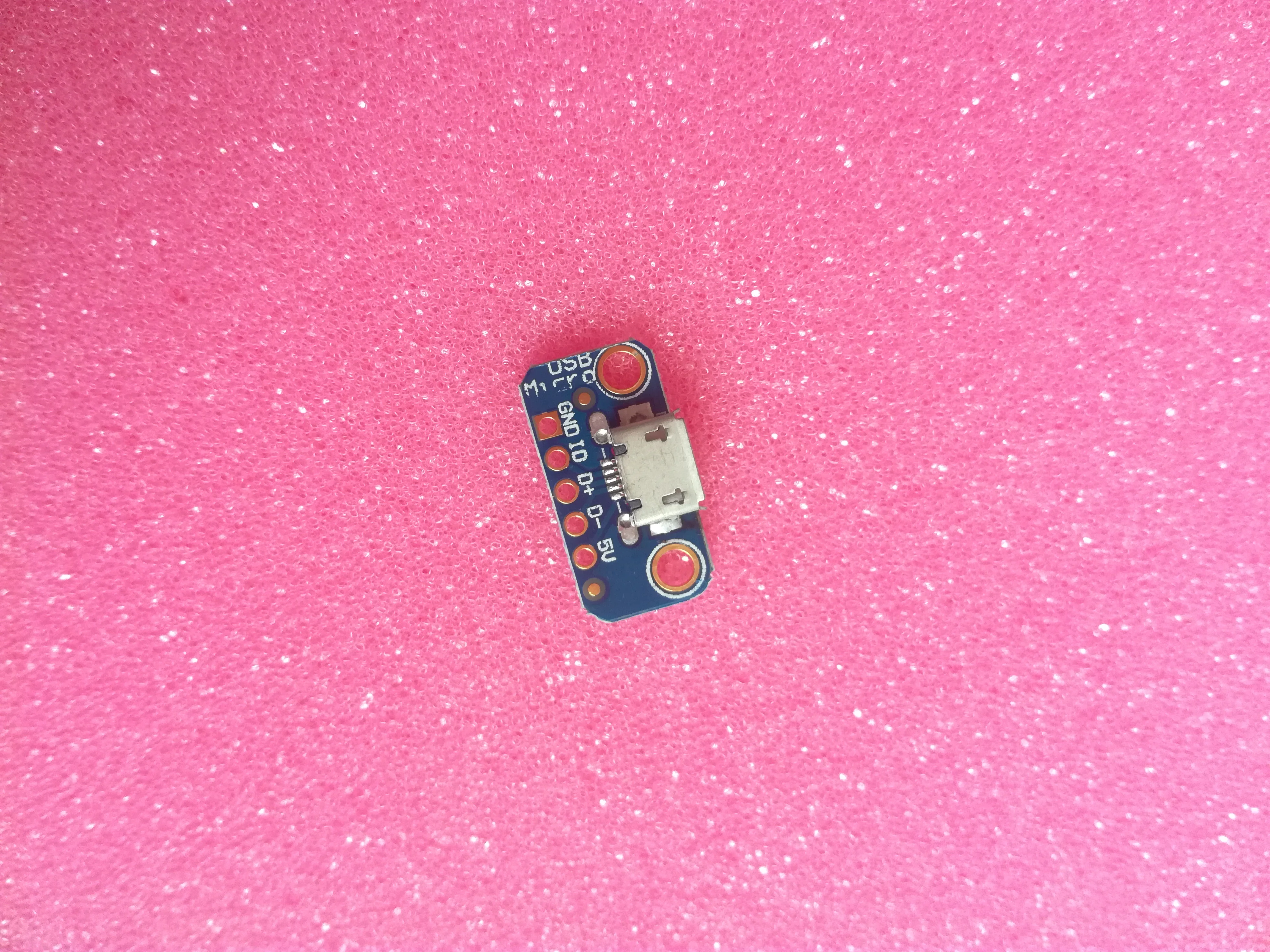 1833 USB Micro B разрывная плата модуль макетная Плата Type BOB 12035|usb micro-b breakout board|breakout