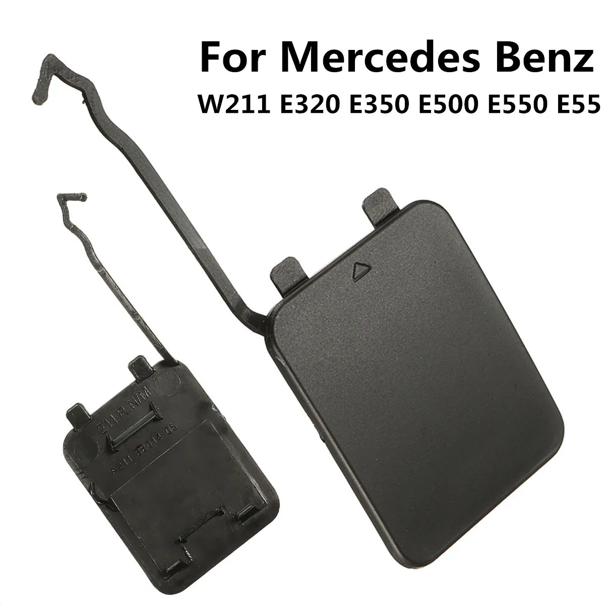 125x48mm For Mercedes-Benz W211 E55 E550 E500 E350 E320 Rear Bumper Tow Hook Cover Cap