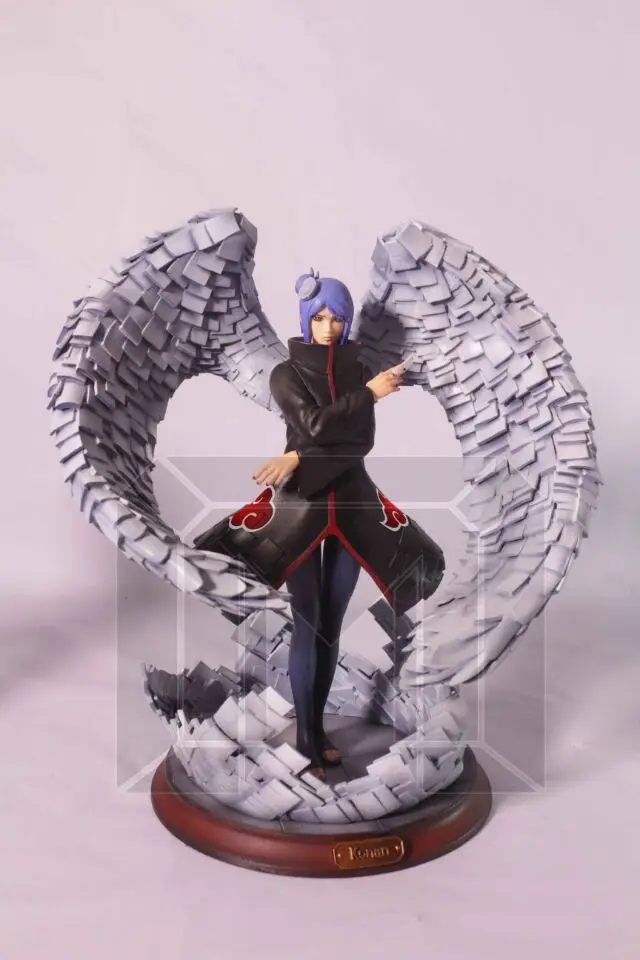Konan Comic Club Наруто Модель место Акацуки боль Конан Учиха Итачи Сасори Deidara gk смолы статуя фигура для коллекции - Цвет: Konan