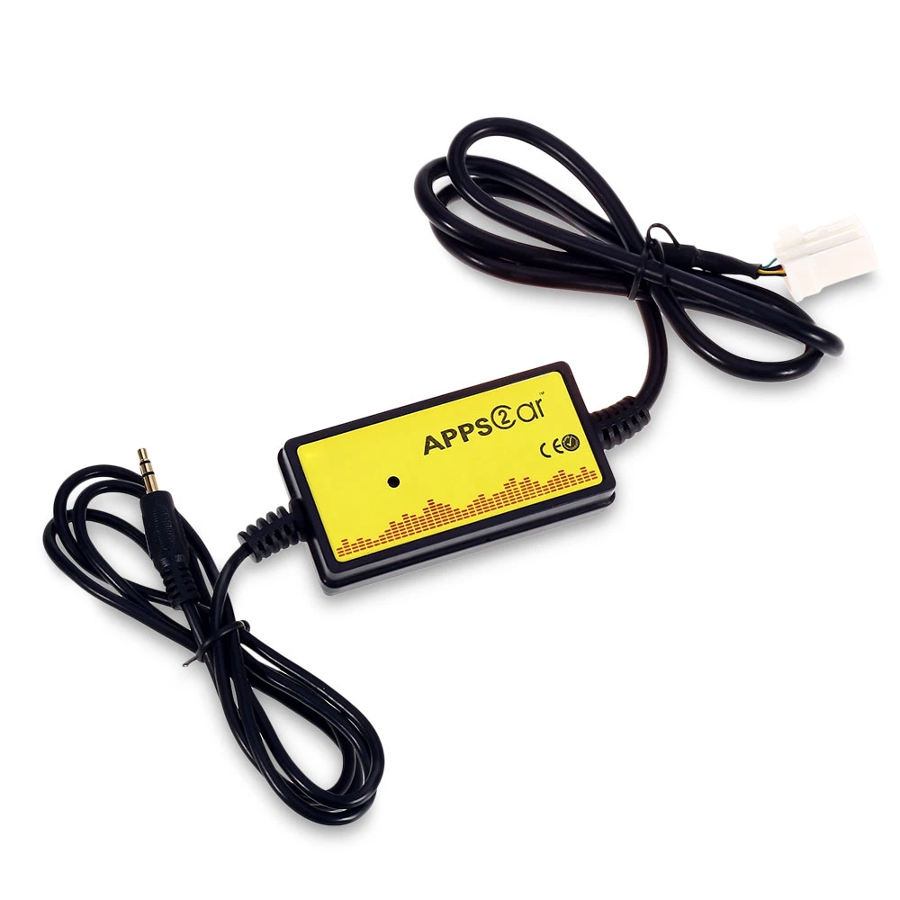 Новое поступление 2017 года 12 V для автомобильного аудиоадаптера 3 5 мм аудио Выход