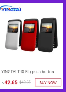 Лучшие функции телефон для пожилых людей YINGTAI T47 3g телефон для пожилых людей большой динамик клавиатура SOS мобильный телефон Alibaba Express