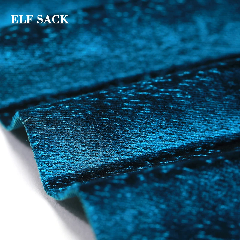 ELFSACK новинка юбки для женщин одноцветные на каждый день до середины икры а-силуэт