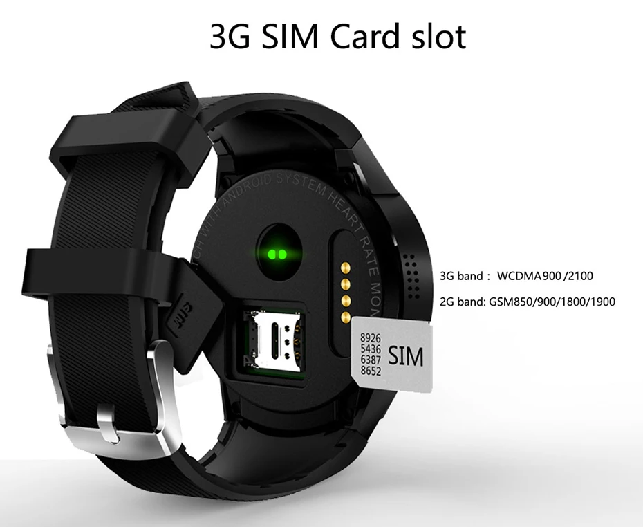 Новый FINOW K98H 3g Смарт часы телефон Android4.1 1 3 дюймов двухъядерный 4 Гб