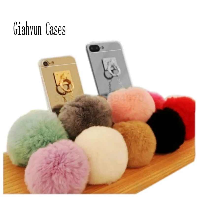 Золотой металлический веревочный зеркальный чехол для телефона с цепочкой