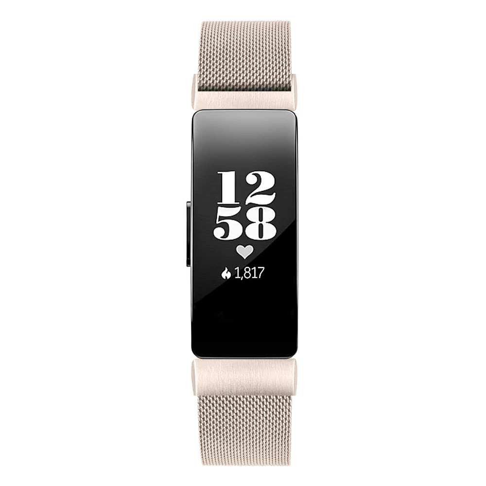Сменная сетка Joyozy для часов Fitbit Inspire магнитный браслет из нержавеющей стали |