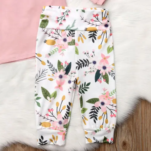 2018 Осенняя розовая длинная рубашка для маленьких девочек однотонные топы