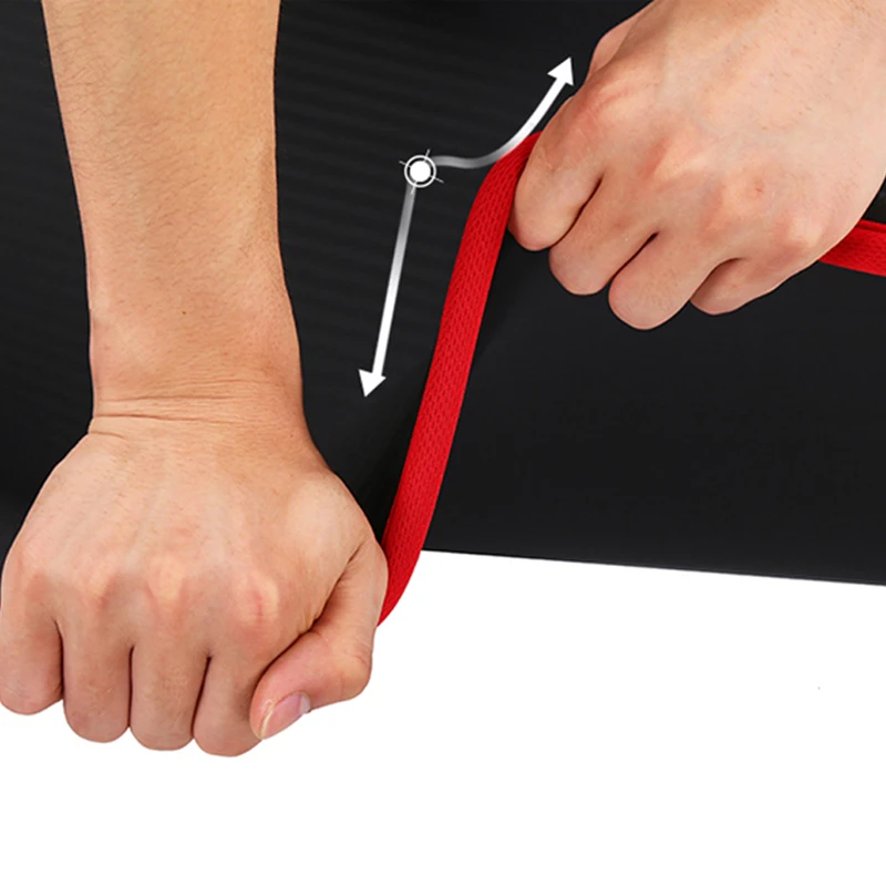 Сверхтолстые высококачественные коврики NRB для йоги 10 мм Нескользящие Коврики